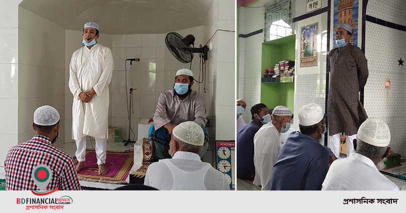 শরীয়তপুর জেলা পুলিশের উদ্যোগে কোভিড-১৯-এর বিস্তার রোধে মসজিদ ভিত্তিক জনসচেতনতামূলক প্রচারনা