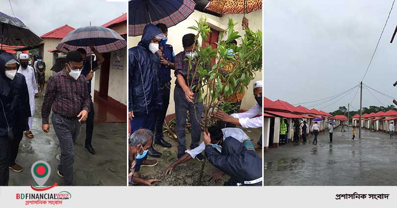শরীয়তপুর জেলার গোসাইরহাট উপজেলা পরিদর্শন করেন জেলা প্রশাসক
