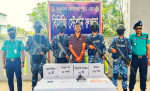 খুলনায় যৌথ অভিযানে অস্ত্র, গুলি ও ইয়াবাসহ আটক ১