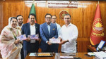 ফুটবল বিশ্বকাপ উপলক্ষ্যে ১০ টাকা মূল্যমানের স্মারক ডাকটিকিট উন্মোচন