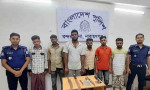 চোরাকারবারিদের হামলায় ২ পুলিশ সদস্য গুরুতর আহত, আটক ৬