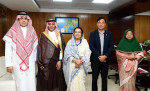 বেসামরিক বিমান পরিবহন ও পর্যটন মন্ত্রী ও প্রতিমন্ত্রীর সঙ্গে বাংলাদেশে নিযুক্ত সৌদি আরবের রাষ্ট্রদূতের সৌজন্য সাক্ষাৎ