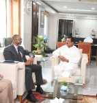 ভূমিমন্ত্রীর সঙ্গে ইউএনডিপি আবাসিক প্রতিনিধির সাক্ষাৎ