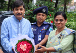 মানিকগঞ্জ জেলা সফরে ঢাকা বিভাগের বিভাগীয় কমিশনার জনাব মোঃ সাবিরুল ইসলাম