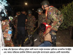 রাজধানীর পূর্বাচলে সড়ক দুর্ঘটনায় সেনাবাহিনীর তাৎক্ষণিক উদ্ধার কার্যক্রম