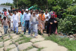 চলমান নদীভাঙন পরিস্থিতি সরেজমিনে পরিদর্শন মুন্সীগঞ্জ-৩ আসনের সংসদ সদস্য মোঃ  কামরুজ্জামান ও মুন্সীগঞ্জ জেলার জেলা প্রশাসকের